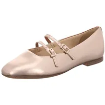 TAMARIS Ballerina Damen, gold, Größe 37 EU