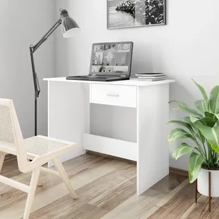 vidaXL Schreibtisch Weiß 100x50x76 cm Holzwerkstoff