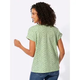 Casual Looks WITT WEIDEN Druck-Shirt in eucalyptus-ecru | Gr.: 44