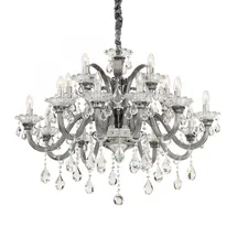 Ideal Lux Kronleuchter COLOSSAL SP15, 15-flammig, E14, grau IDEA-081526
