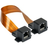 Good Connections GC 8055-F18Q - RJ45 - Fensterdurchführung transparent 0,25m