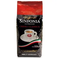 Saquella Espresso Sinfonia Crema Classica Direkt-Import aus Italien 1 Kg ganze B