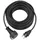 Brennenstuhl Gummi-Verlängerungskabel IP44 10 m schwarz H05RR-F 3G1,5