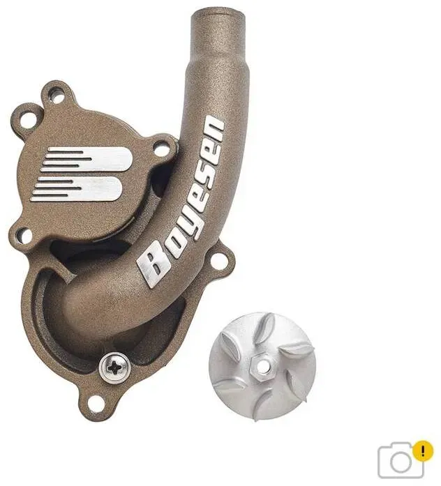 Boyesen SuperCooler Wasserpumpendeckel + Laufrad-Kit - Magnesium