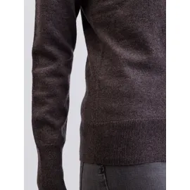 CASH-MERE.CH Strickjacke Taupe Melange XL