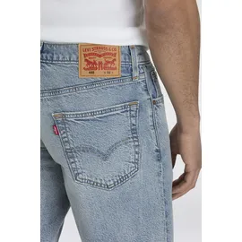 Levi's Jeansshorts "445 ATHLETIC SHORTS", Herren, Gr. 30, N-Gr, blau (atlas skies), Denim/Jeans, Obermaterial: 99% Baumwolle, 1% Elasthan, Jeans Jeansshorts, Sommerhose mit Stretchanteil, Topseller