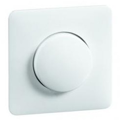 Peha Standard - Abdeckung Dimmer, reinweiß, volle Abdeckplatte