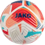 Jako Trainingsball Flow, | Fussball weiß/neongelb/orange 4