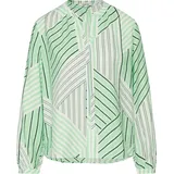 s.Oliver Viskosebluse mit Raffung und All-over-Print - 46