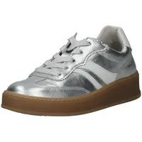 Gabor Comfort Sneaker Damen Weite G Silber 39