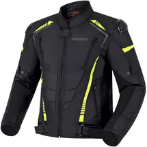 OZONE MOTO Pulse Motorradjacke Herren | Ellbogen und Schultern Protektoren | Abnehmbare Wasserdichte Membran | Abnehmbare Thermofutter | Schulterschleifer | 3 Belüftungskanäle