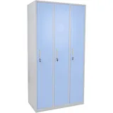 MCW Preston T829-3 90 x 50 x 180 cm Blau