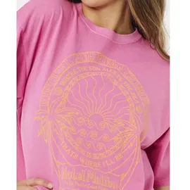 Rip Curl Hotel Malibu Heritage Tee super pink (4007) S
