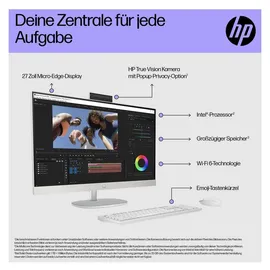 HP 27-cr0402ng All-in-One 2023 27"  Full HD IPS Intel Core i5 1335U 1,3 GHz 16 GB RAM 1 TB SSD Intel Iris Windows 11 Home