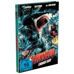 SHARKNADO 1 - Genug gesagt! - 2-Disc Mediabook - Cover A - Limited Edition auf 999 Stück - Uncut  (Blu-ray + DVD)