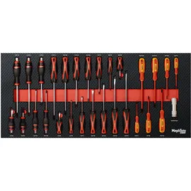 Mephisto Werkzeugwagen PRO Line Big Black' mit 9 Schubfächer inkl. Werkzeug