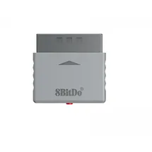 8bitdo Retro Receiver Receiver Schwarz PS1/PS2