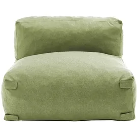 Oviala Gartensofa, Grün, Textil, 85x65x340 cm, Loungemöbel, Gartensofas