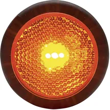 Was Umriss-Markierungsleuchte Markierungsleuchte, Reflektor, Rückleuchte hinten 12 V, 24 V Orange