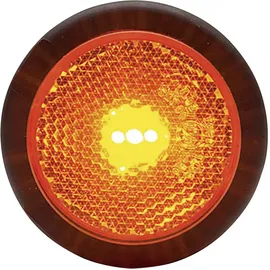 Was Umriss-Markierungsleuchte Markierungsleuchte, Reflektor, Rückleuchte hinten 12 V, 24 V Orange