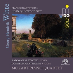 Klavierquartett & Hornquartett - Vlatkovic  Gartmann  Mozart Piano Quartet. (Superaudio CD)