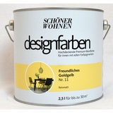 Designfarbe Freundliches Goldgelb Nr. 11  2,5 l