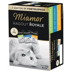 Miamor Ragout Royale in Gelee Geschmacksmischung 12x100g in Gelee