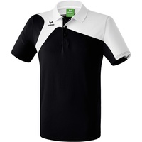 Erima Herren Polo Club 1900 2.0 Polo, schwarz/weiß, S, 1110713