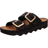 ROHDE Bequeme Pantoletten für Damen, schwarz, Größe 41 EU,