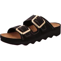 ROHDE Bequeme Pantoletten für Damen, schwarz, Größe 41 EU,