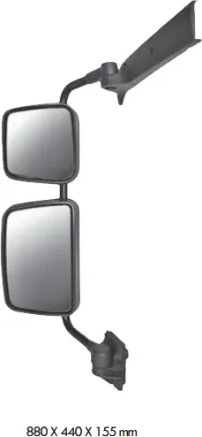 Spiegel mit Drehzahlregler und Motor Volvo FL FL 2006 Linkslenker links.