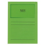 ELCO Ordo Classico Papier-Organisationsmappen 220 x 310 mm Präsentations-Mappe Papier grün