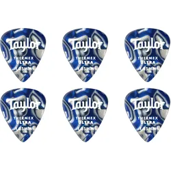 Taylor Thermex 6er Pack UltraPicks Blue Swirl 1,25 Premium 351