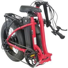 Llobe 20 Zoll RH 43 cm Unisex rot/schwarz