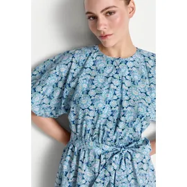 richroyal Midikleid Blau Liberty Print 40