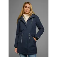 POLARINO Funktionsparka Damen Blau 44