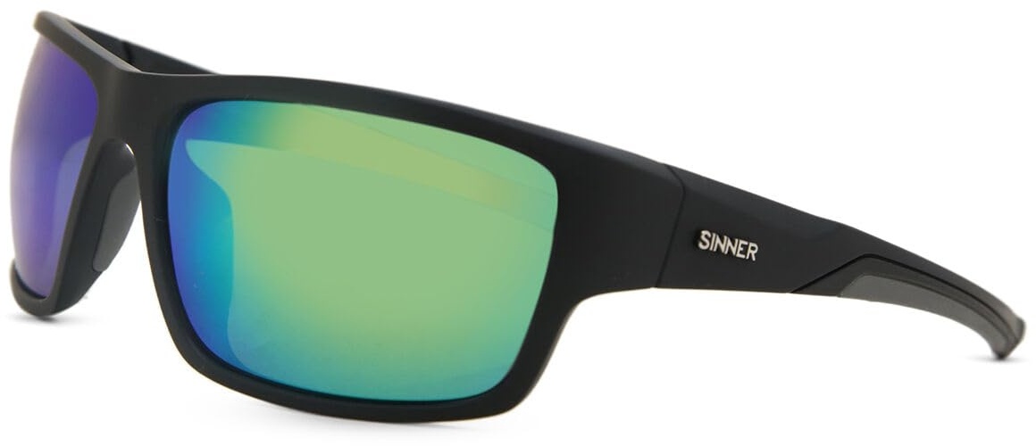 SINNER Lemmon Sonnenbrille Polarisiert - Herren und Damen – 100% UV400 Schutz – SINTEC Linsen – Langlebiges Material - Fahrradbrille, Radbrille und Sportbrille für Outdoor