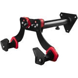 Maclean Brackets Maclean Fahrrad Wandhalterung, Wandfahrradträger mit 2 Haken | Horizontal Fahrradwandhalterung Fahrradhalter max. Belastung 30kg | Einstellbarer Armabstand, Einstellbarer Abstand zur Wand: 29-39 cm
