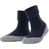 Falke Cosyshoe W Hp Wolle rutschhemmende Noppen 1 Paar, Blau