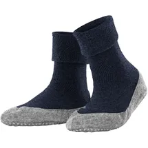 Falke Cosyshoe W Hp Wolle rutschhemmende Noppen 1 Paar, Blau