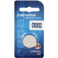 RENATA CR2032 (1 Stk., CR2032, 225 mAh), Batterien +