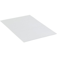 Wenko Weichschaummatte Weiß, rutschfeste Bodenmatte, vielseitig nutzbar als pflegeleichter