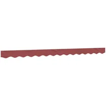 vidaXL Markisenvolant Burgunderrot 3,5 m