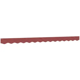 vidaXL Markisenvolant Burgunderrot 3,5 m