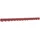 vidaXL Markisenvolant Burgunderrot 3,5 m