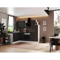 Respekta Küche vormontierte L - Küche 250 x 175 cm, wechselseitig aufbaubar, incl. Geräte R...