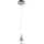 GLOBO Hängeleuchte 1-flg. 12 cm rund nickel matt Acryl