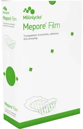 Mepilex Mepore Film Wundverband Transparent Absorbierend Steril 6x7cm Stück 10 (270670)