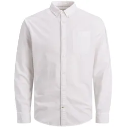 Jack & Jones Hemd Langärmliges OXFORD SHIRT mit Button-Down Kragen