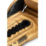 TapouT Boxhandschuhe aus Leder (1 Paar) Lockhart Lederboxhandschuhe - Gold / Black - 10 oz R